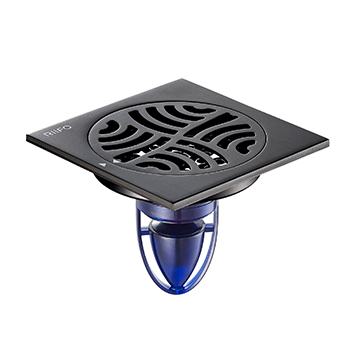 不銹鋼地漏RF-79017Q（槍灰色）（磁懸浮）