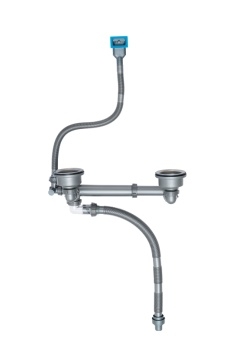 水槽雙槽排水器套裝RF-596B( 可伸縮) ( 防臭）