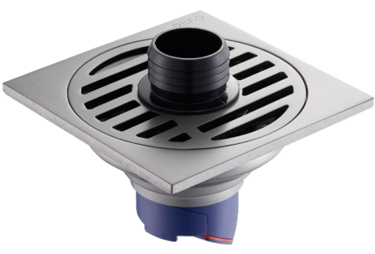 不銹鋼洗衣機地漏RF-DC3102Q（槍灰）